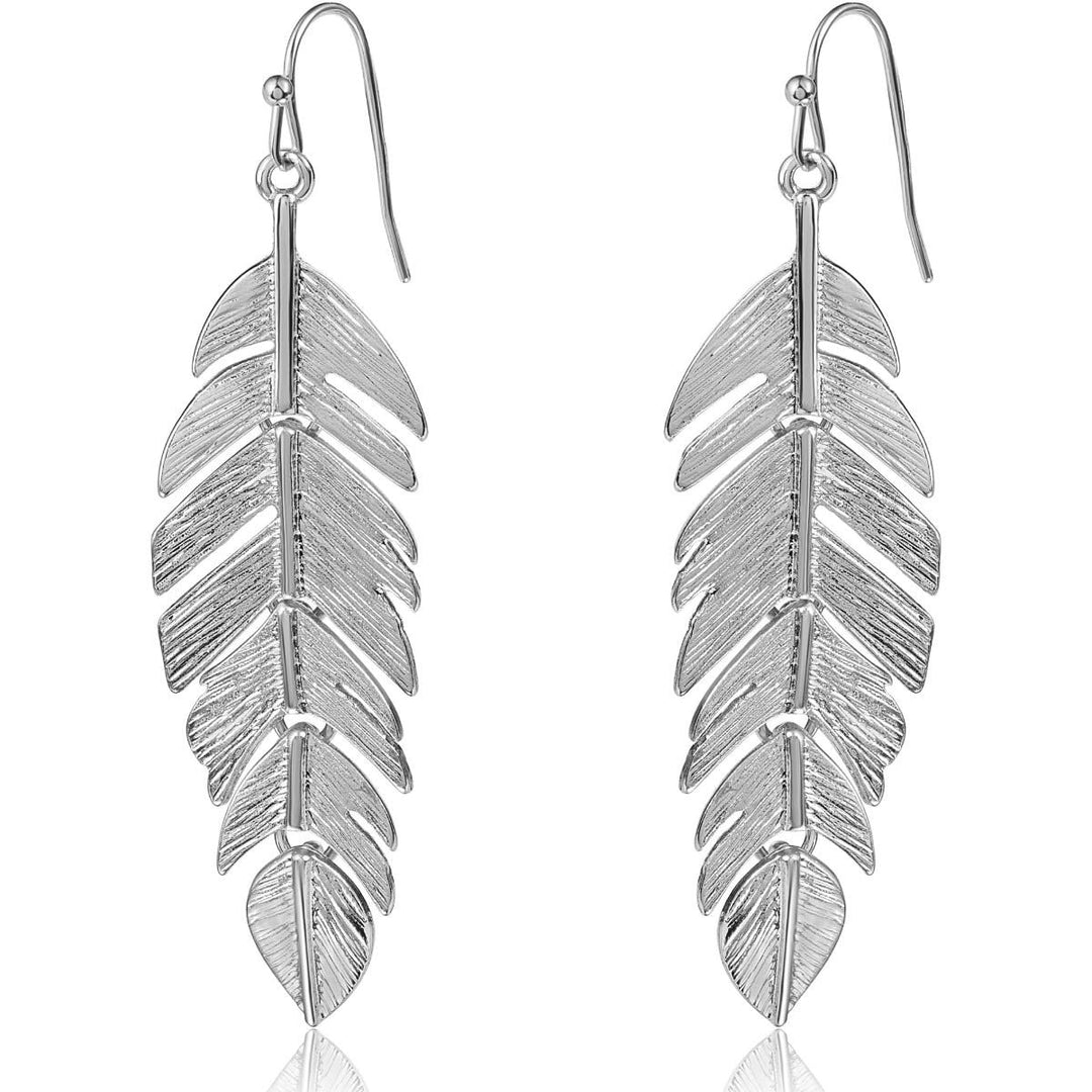 Blatt Design Ohrringe Karnz