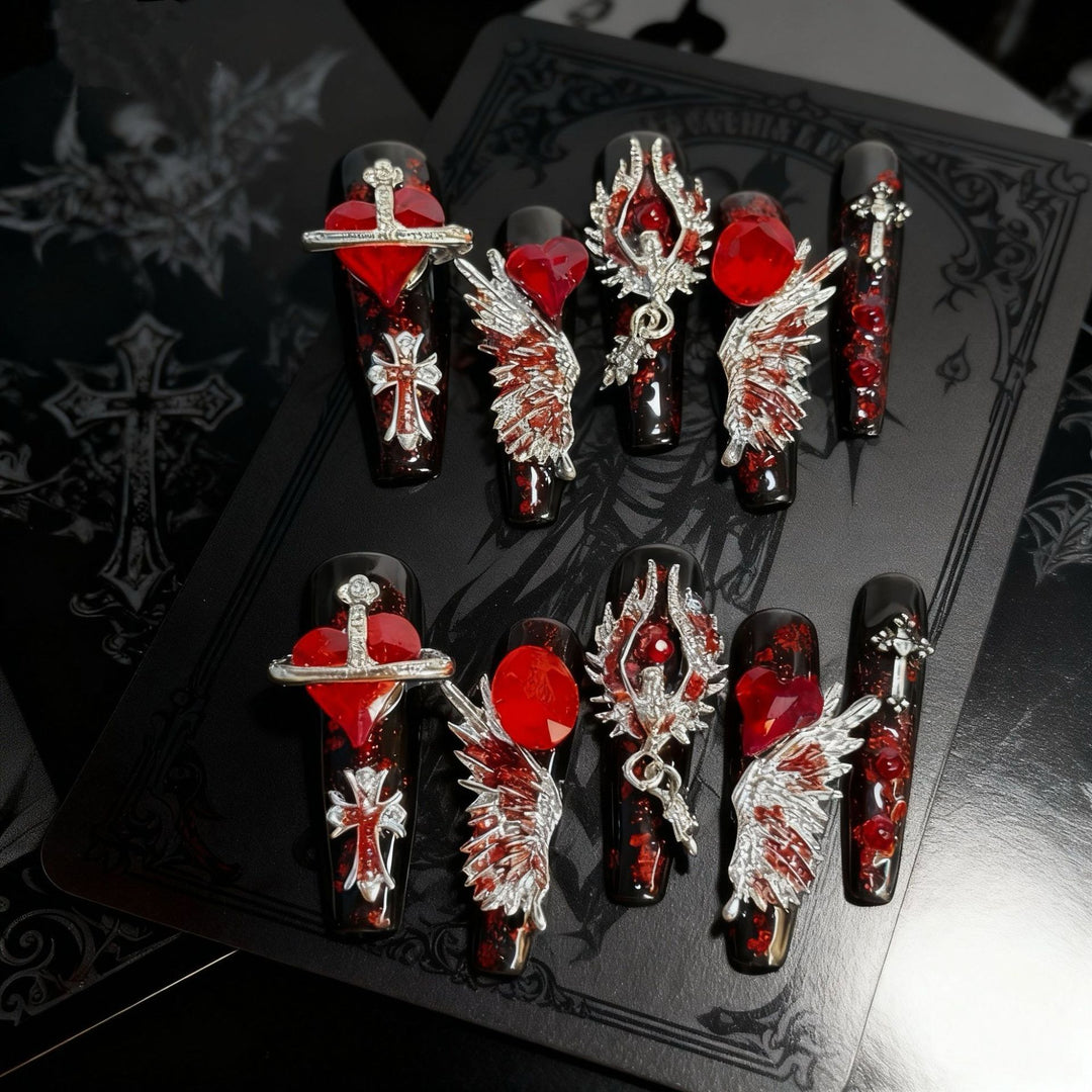 Dekorative Nagelkunst
