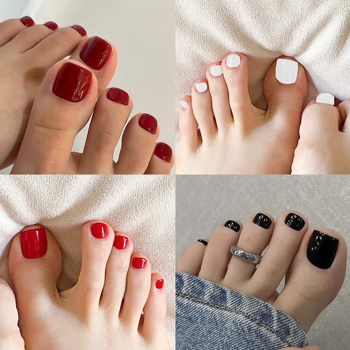 Glänzendes Pediküre-Nagelkunst-Set Karnz