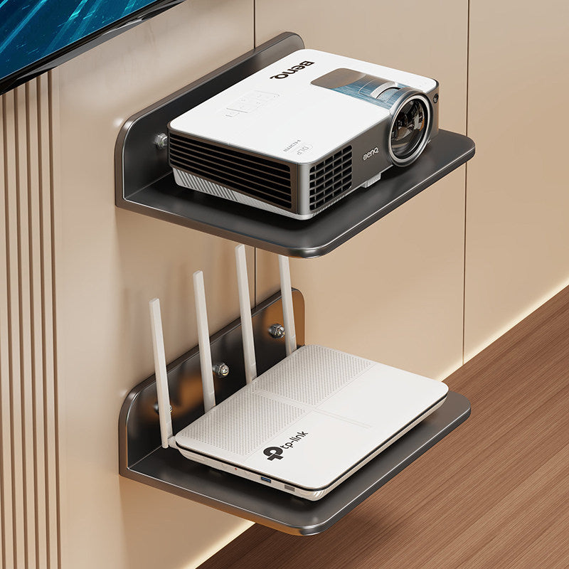Wandmontage Schwebendes AV-Regal für Projektor und Router