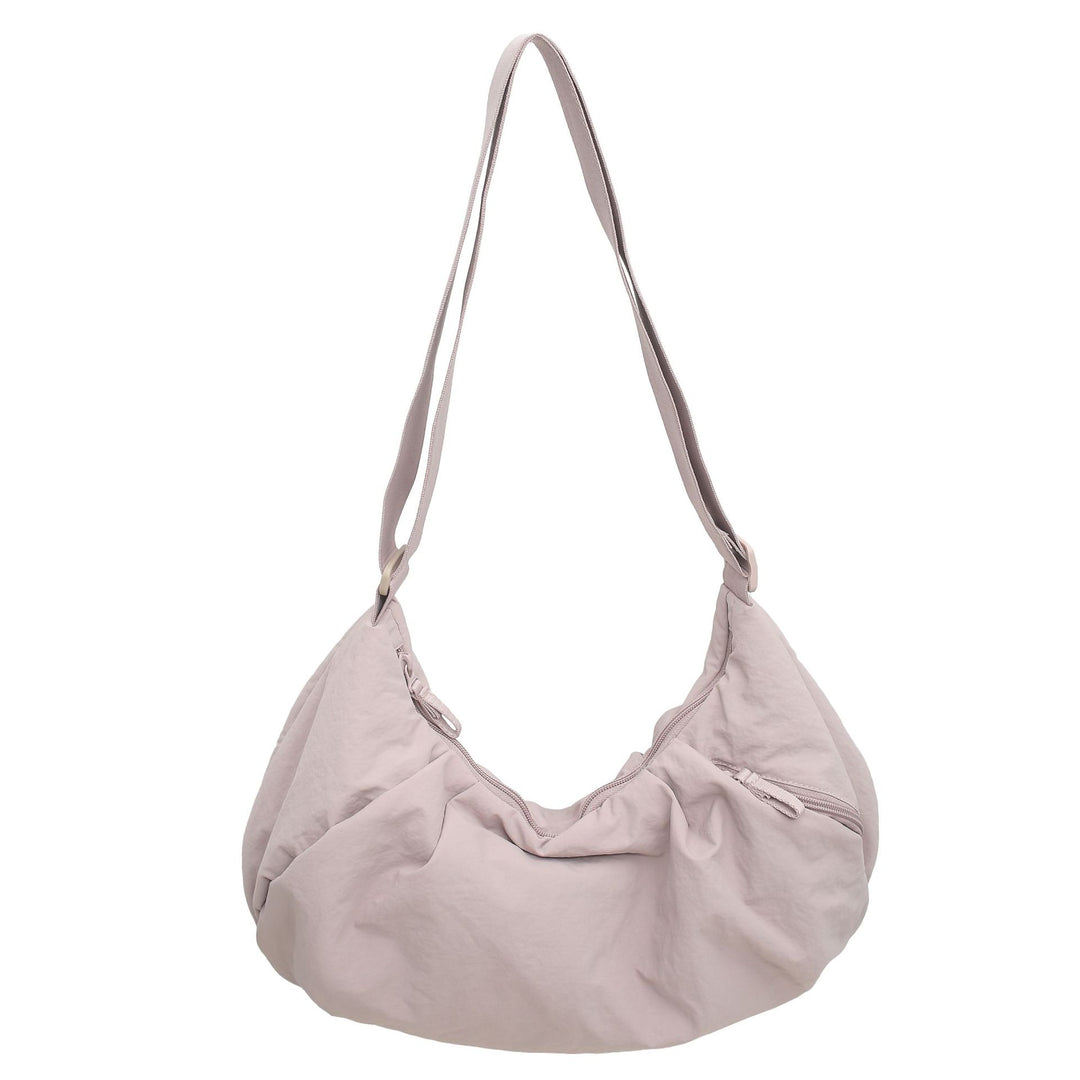 Stylische Plissierte Hobo Tasche Karnz