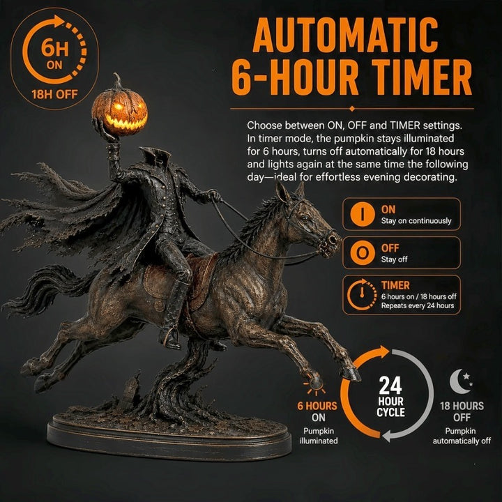 Halloween-Themen Reiterfigur Karnz