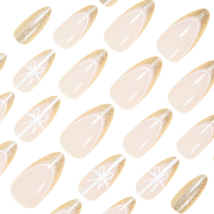 Elegante Stiletto Press-On-Nagelspitzen Karnz