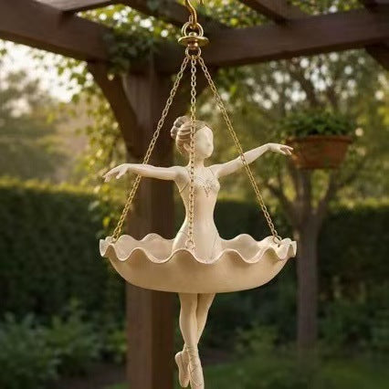 Dekorative Ballett Figur in Blütenform Karnz