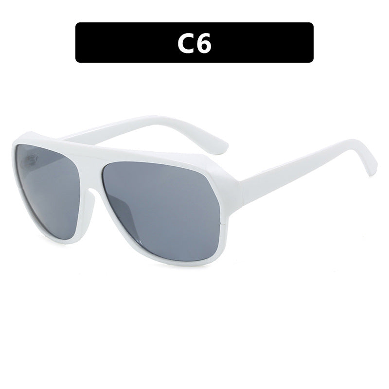 Damen modische Oversized-Sonnenbrille mit sportlichem Design Karnz