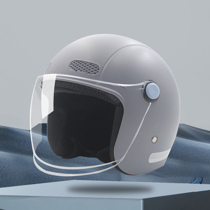 Vintage Motorrad Voll-Face Karnz