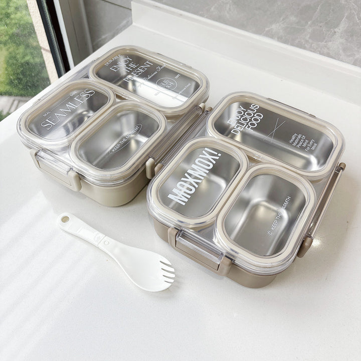 Premium Edelstahl Multi-Compartment Lebensmittel Aufbewahrungsbehälter