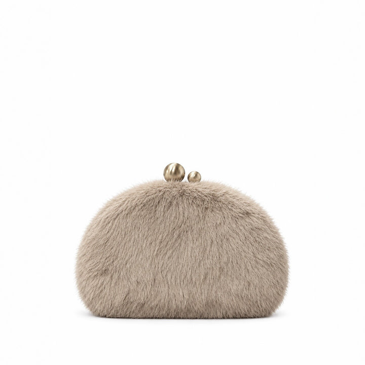 Plüsch Kunstfell Clutch