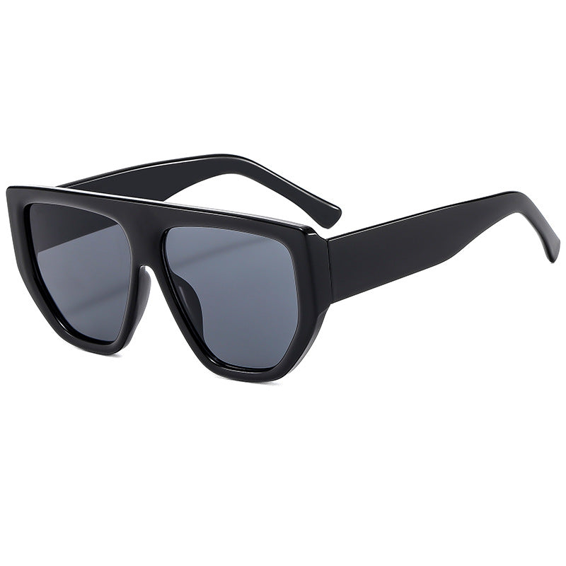 Damen Oversized Sonnenbrille mit stylischem geometrischen Rahmen Karnz