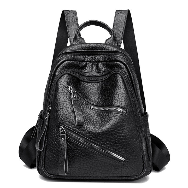 Modischer Leder Rucksack Karnz
