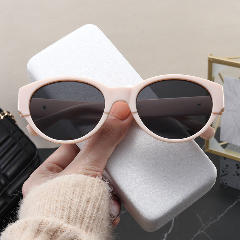 Damen Cat-Eye Sonnenbrille mit exotischem Design und robustem Rahmen Karnz