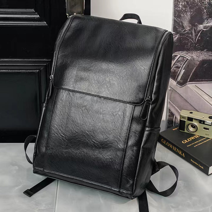 Premium Leder Anti-Diebstahl Rucksack
