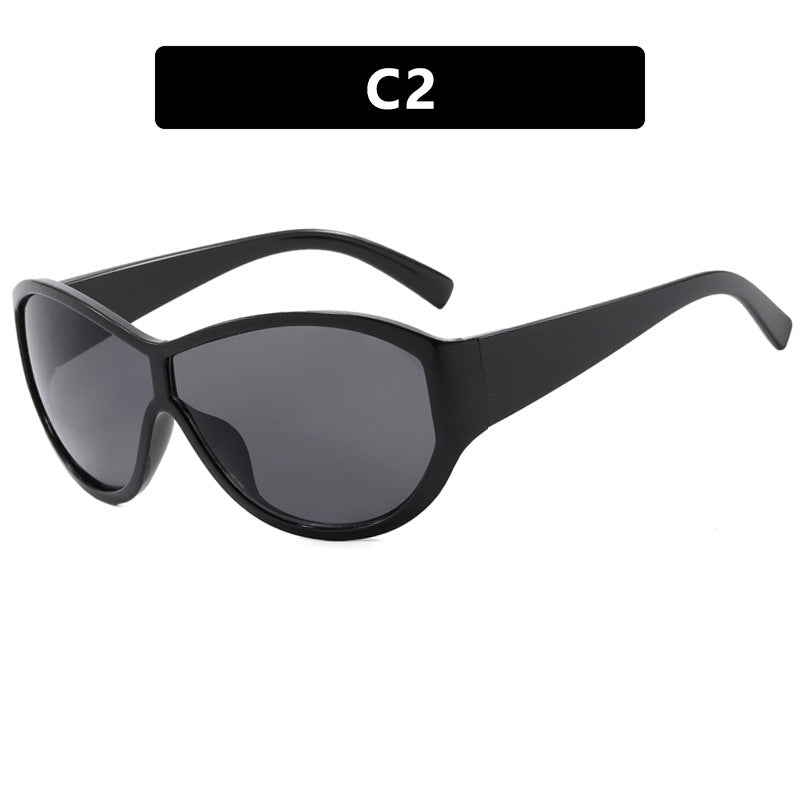 Damen Sportliche Sonnenbrille mit ergonomischem Design und UV-Schutz Karnz