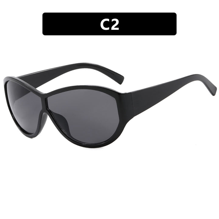 Damen Sportliche Sonnenbrille mit ergonomischem Design und UV-Schutz Karnz