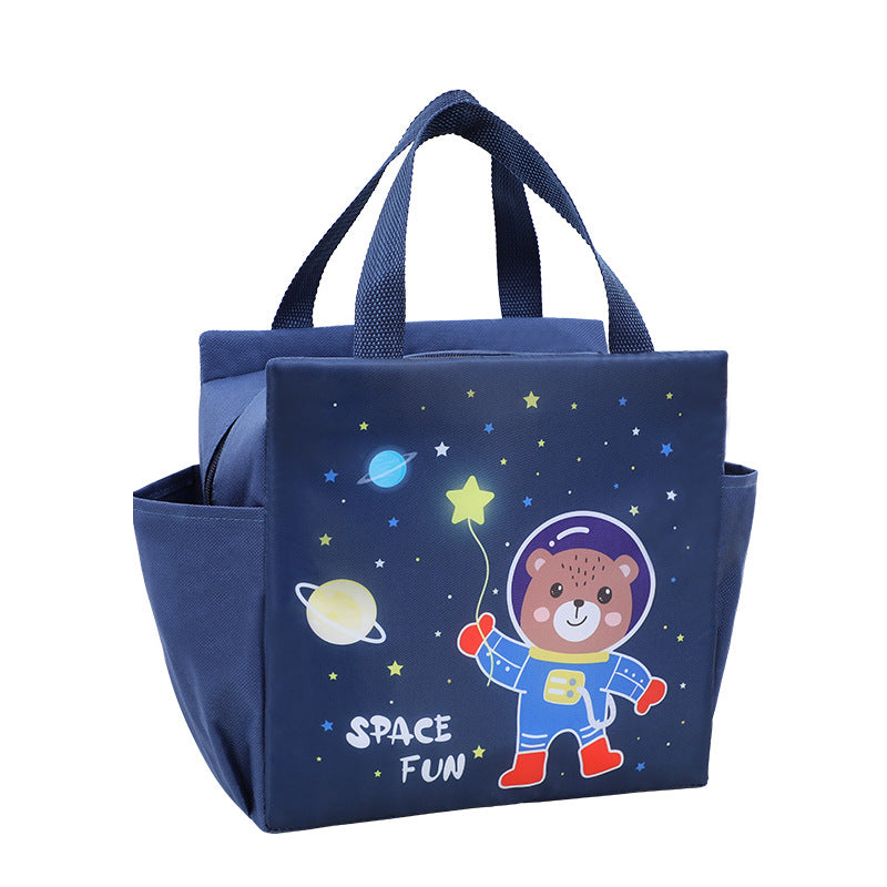 Spaß Fußball-Themen isolierte Lunch-Tasche Karnz