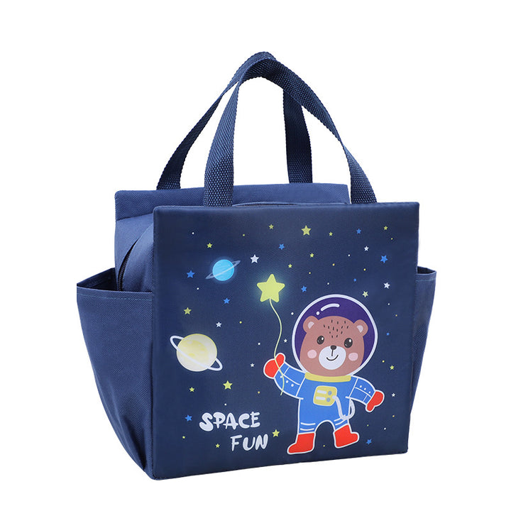 Spaß Fußball-Themen isolierte Lunch-Tasche Karnz