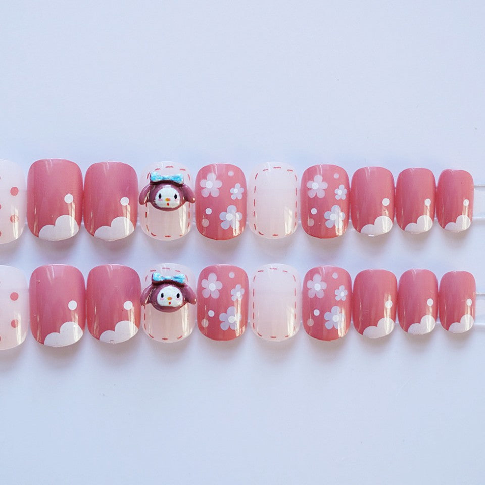 Künstlerisches Press-On Nagelset