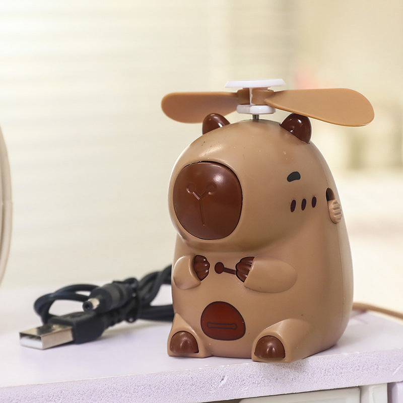 Damen Tragbarer Handventilator im tierischen Design Karnz