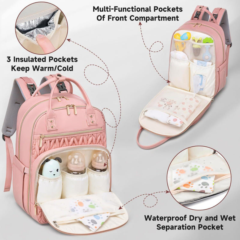 Eleganter und Geräumiger Rucksack mit Strukturiertem Design Karnz