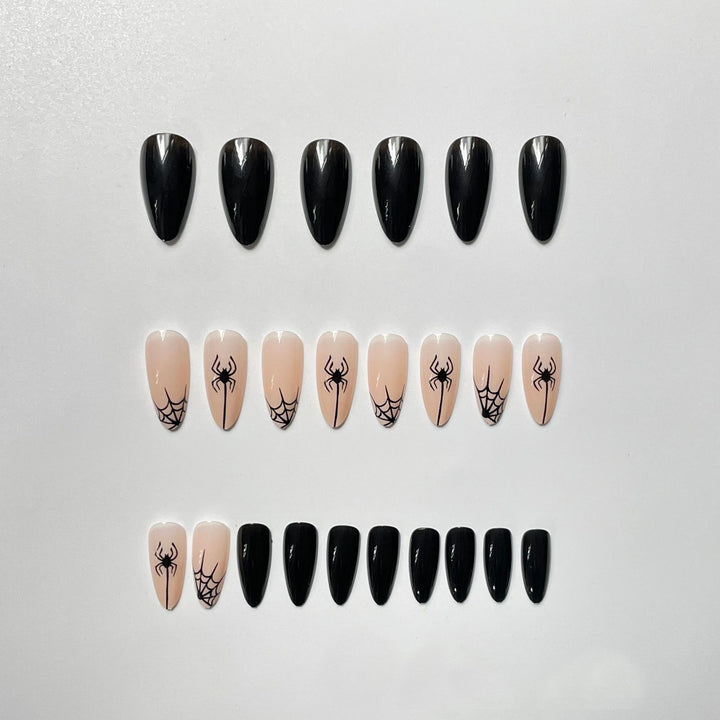 Künstlerisches Halloween-Themen Nagelkunst Set Karnz