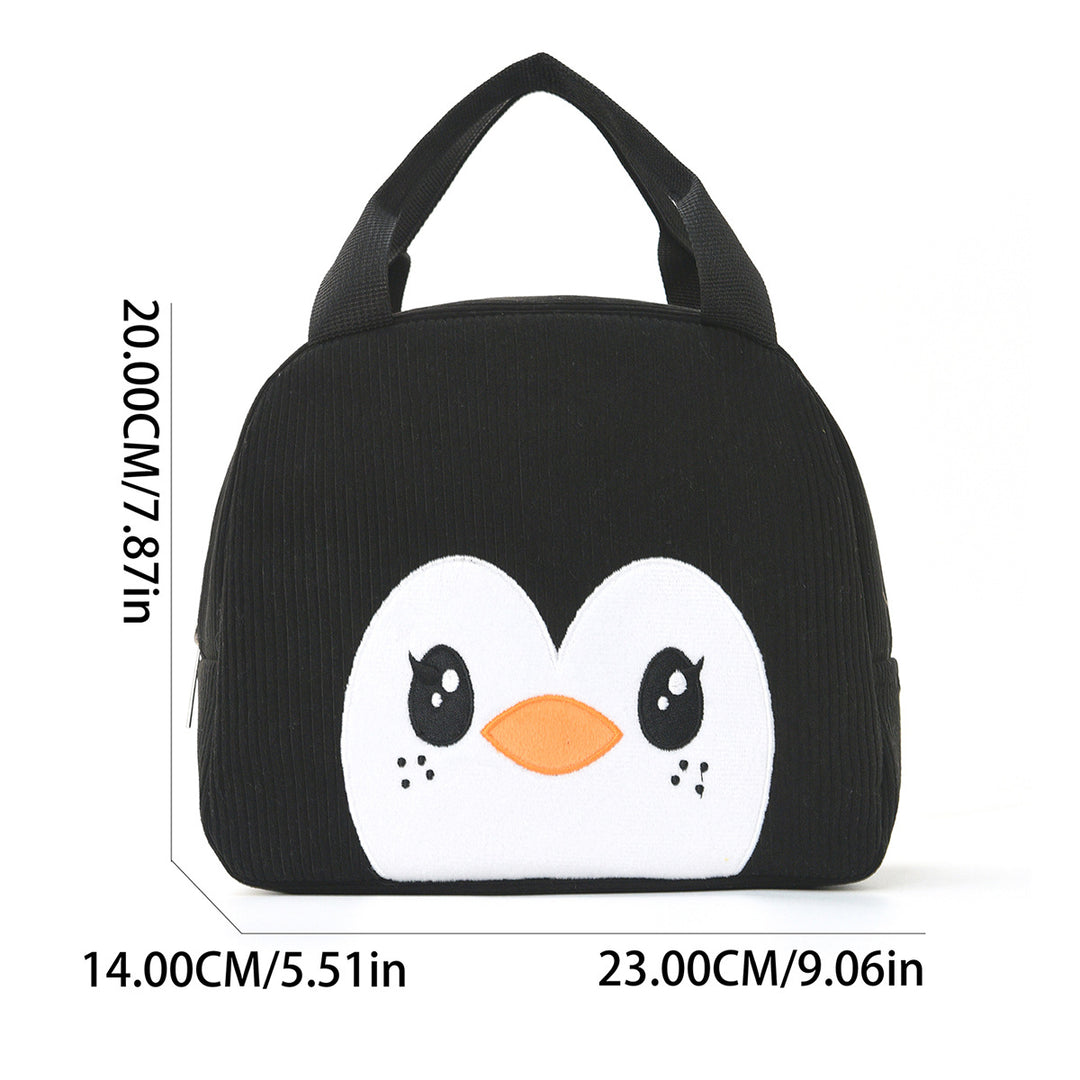 Spaß Pinguin-Themen Lunch Tasche