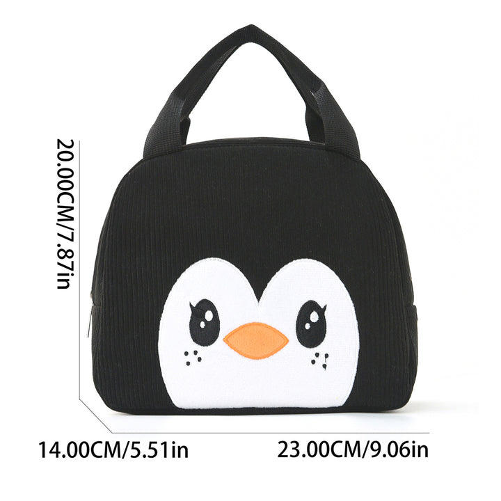 Spaß Pinguin-Themen Lunch Tasche