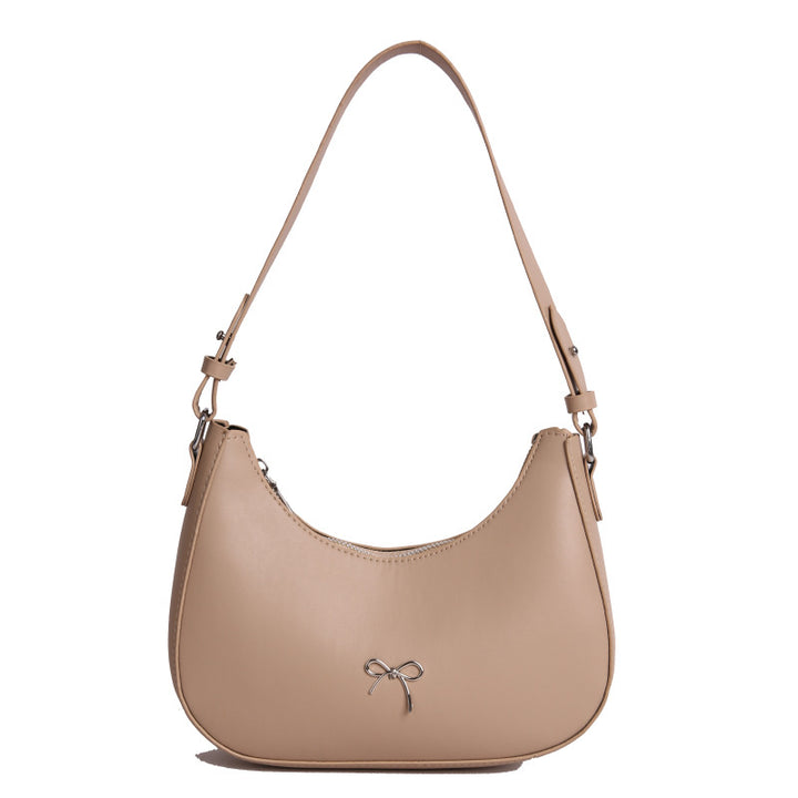 Stylische Bow Detail Schultertasche Karnz