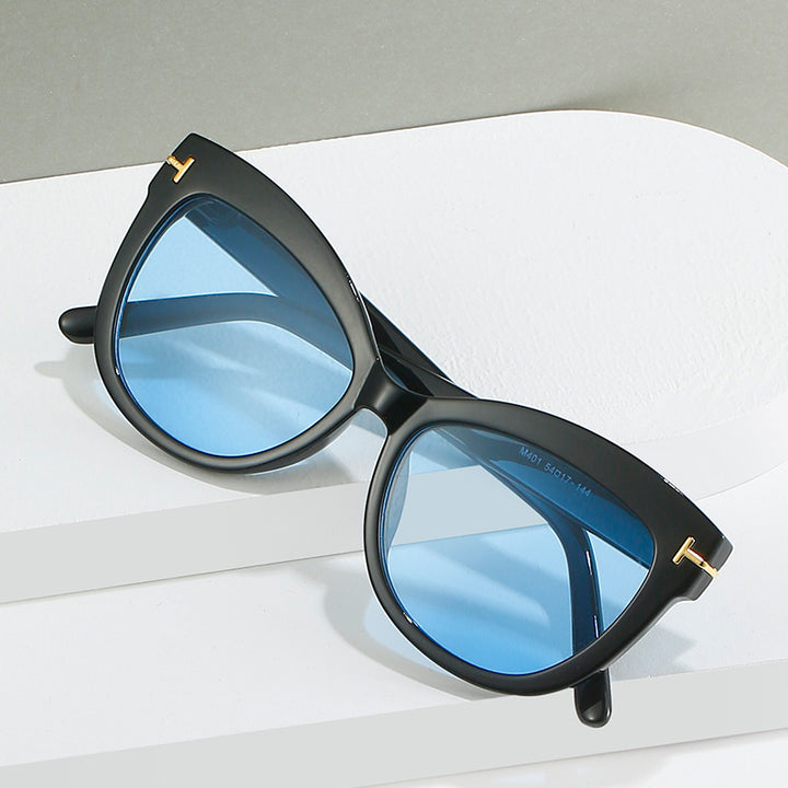 Chic Oversized Katzenaugen-Sonnenbrille Karnz
