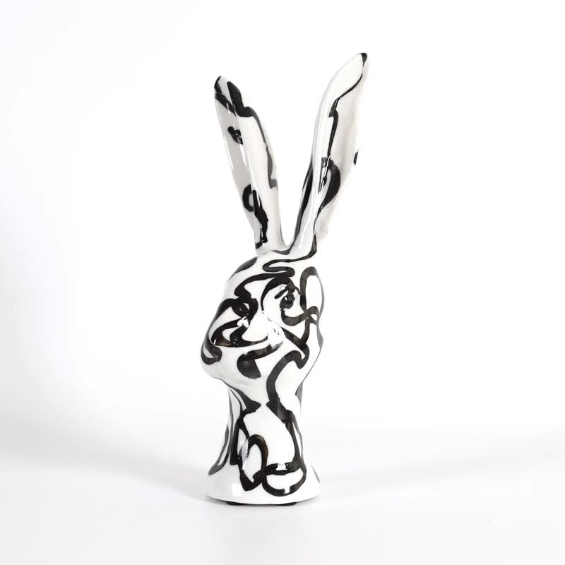 Abstrakte Kaninchen Skulptur