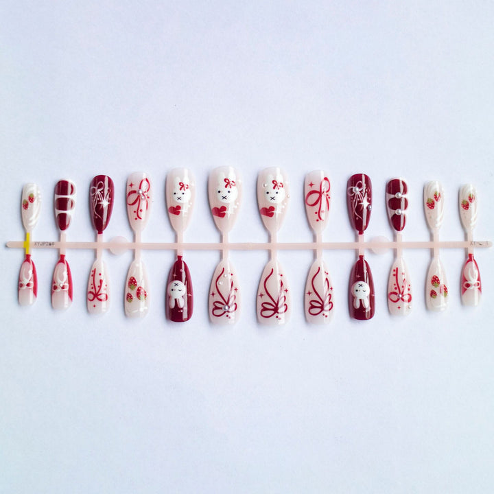 Künstlerisches Charakter Nagelkunst Set