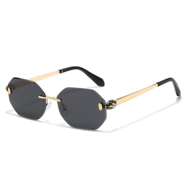 Avant-Garde Geometric Sonnenbrille Karnz