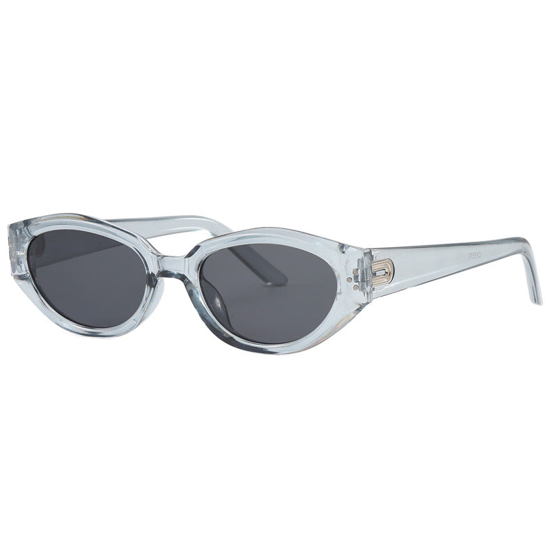 Damen modische Sonnenbrille mit animalischem Muster und stylishem Rahmen Karnz