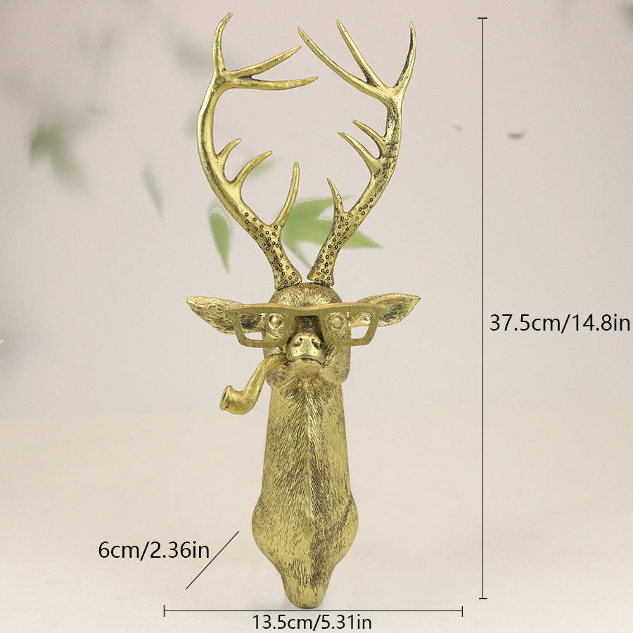 Karnz | Elegante Tierkopf-Wandskulpturen