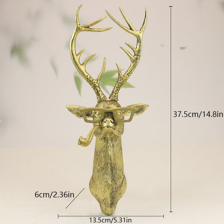 Karnz | Elegante Tierkopf-Wandskulpturen