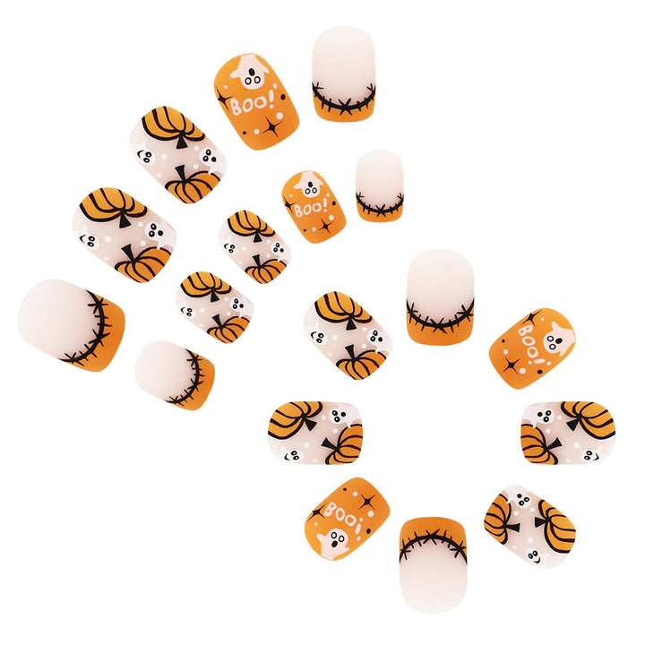 Halloween-Themen Press-On Nagelkunst Set Karnz