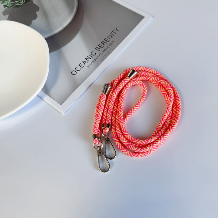 Verstellbare Lanyard mit doppelten Clips Karnz