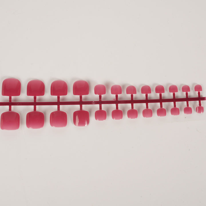 Kurzes quadratisches Press-On-Nagelset Karnz