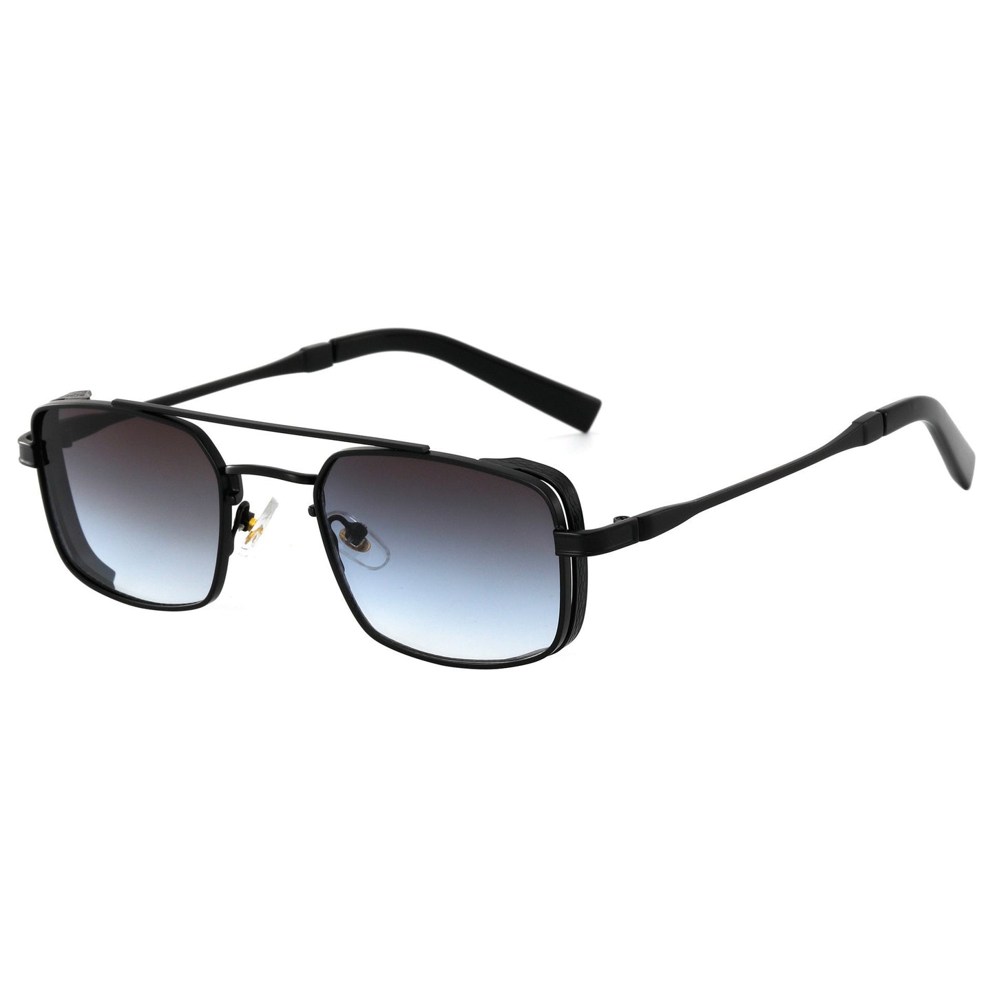 Damen Modische Sonnenbrille mit schmalem Metallrahmen und hochwertigem UV-Schutz Karnz