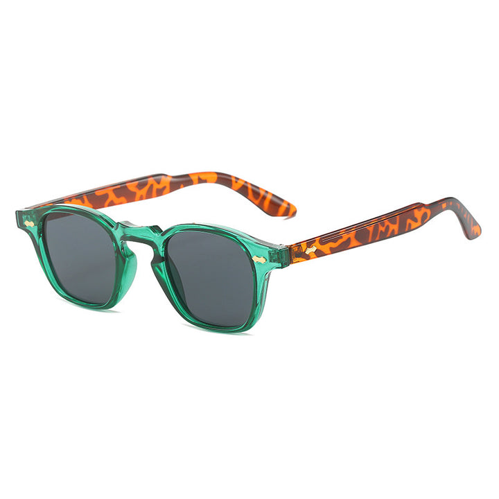 Vintage-inspirierte elegante quadratische Sonnenbrille Karnz