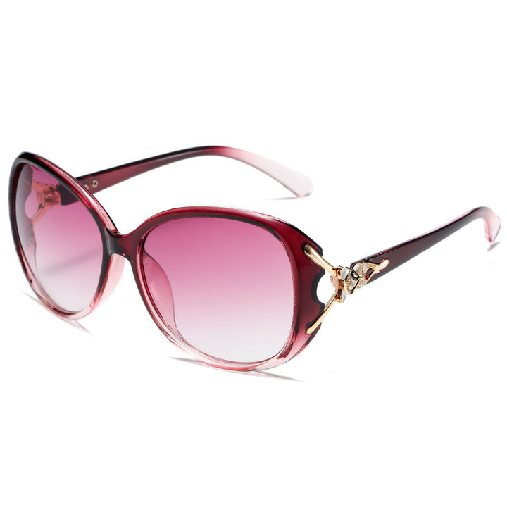 Damen Glamouröse Sonnenbrille mit anpassbarem Rahmen und hochwertigem Gläser Karnz