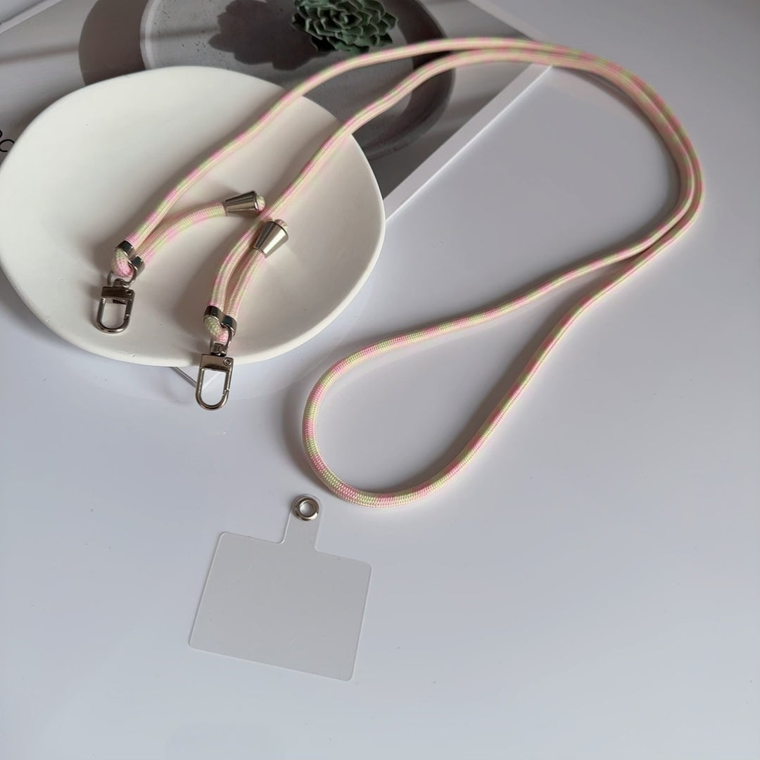 Farbige Dual-Clip verstellbare Lanyard Karnz
