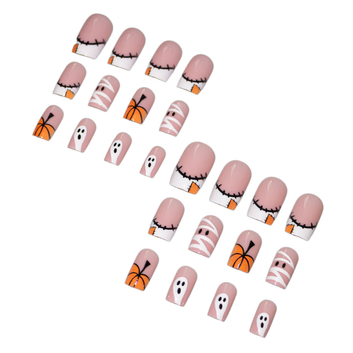 Halloween-Themen Press-On Nagelkunst Set Karnz