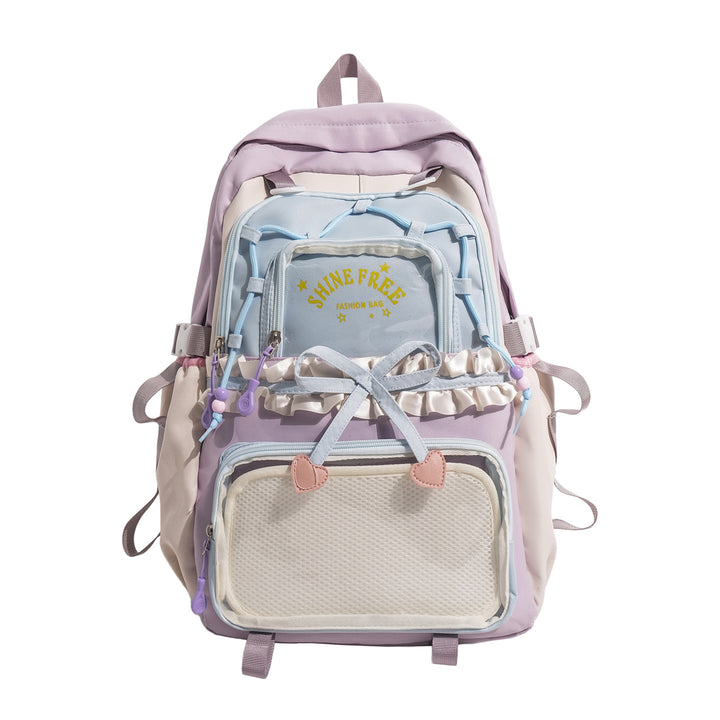Stylische Multi-Compartment Mode Rucksack Karnz