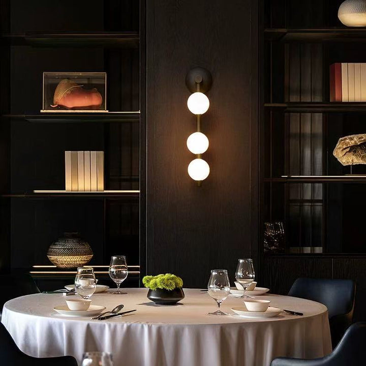 Moderne vertikale LED-Wandlampe