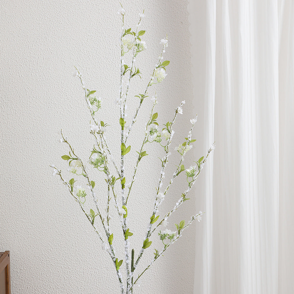 Künstlicher Blütenzweig mit detaillierten Blüten Karnz
