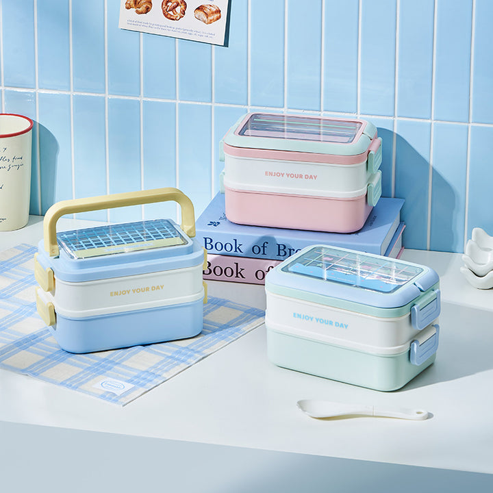 Vielseitiges Multi-Compartment Lebensmittelaufbewahrung Container Set
