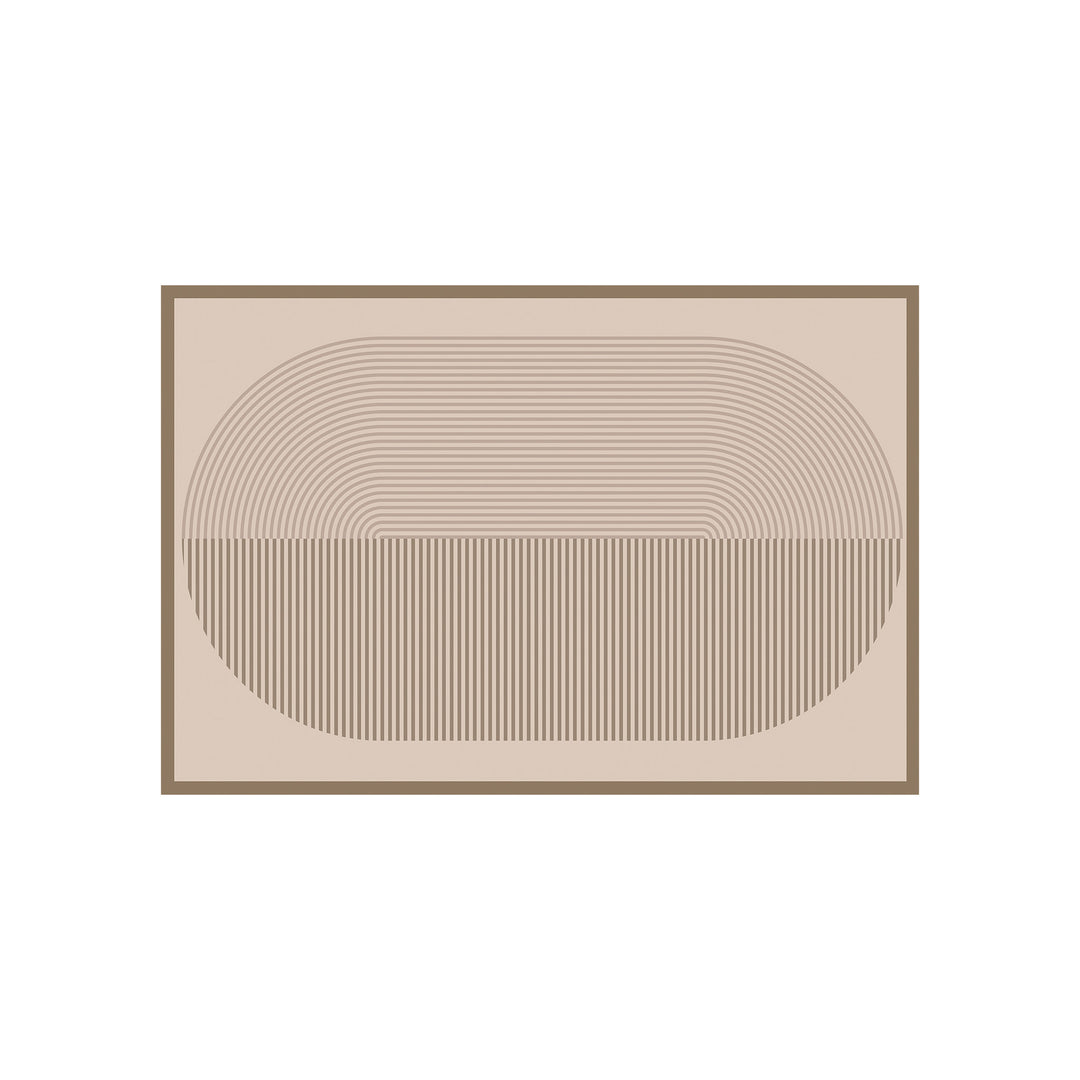 Geometrisches Muster Weicher Memory-Schaum Badezimmermatte Karnz