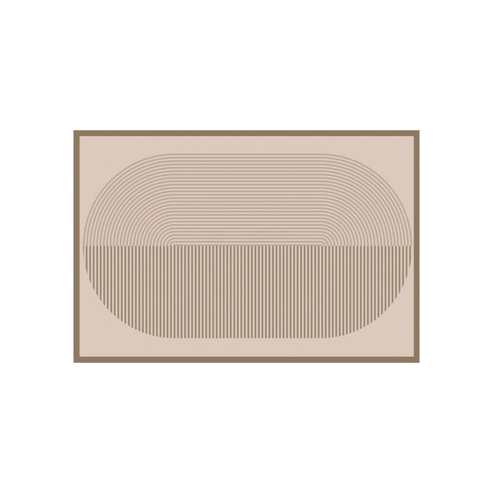 Geometrisches Muster Weicher Memory-Schaum Badezimmermatte Karnz