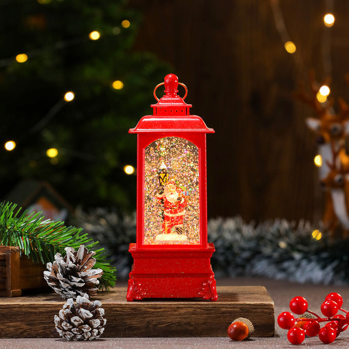 Beleuchtete Musikalische Weihnachtslaterne Karnz