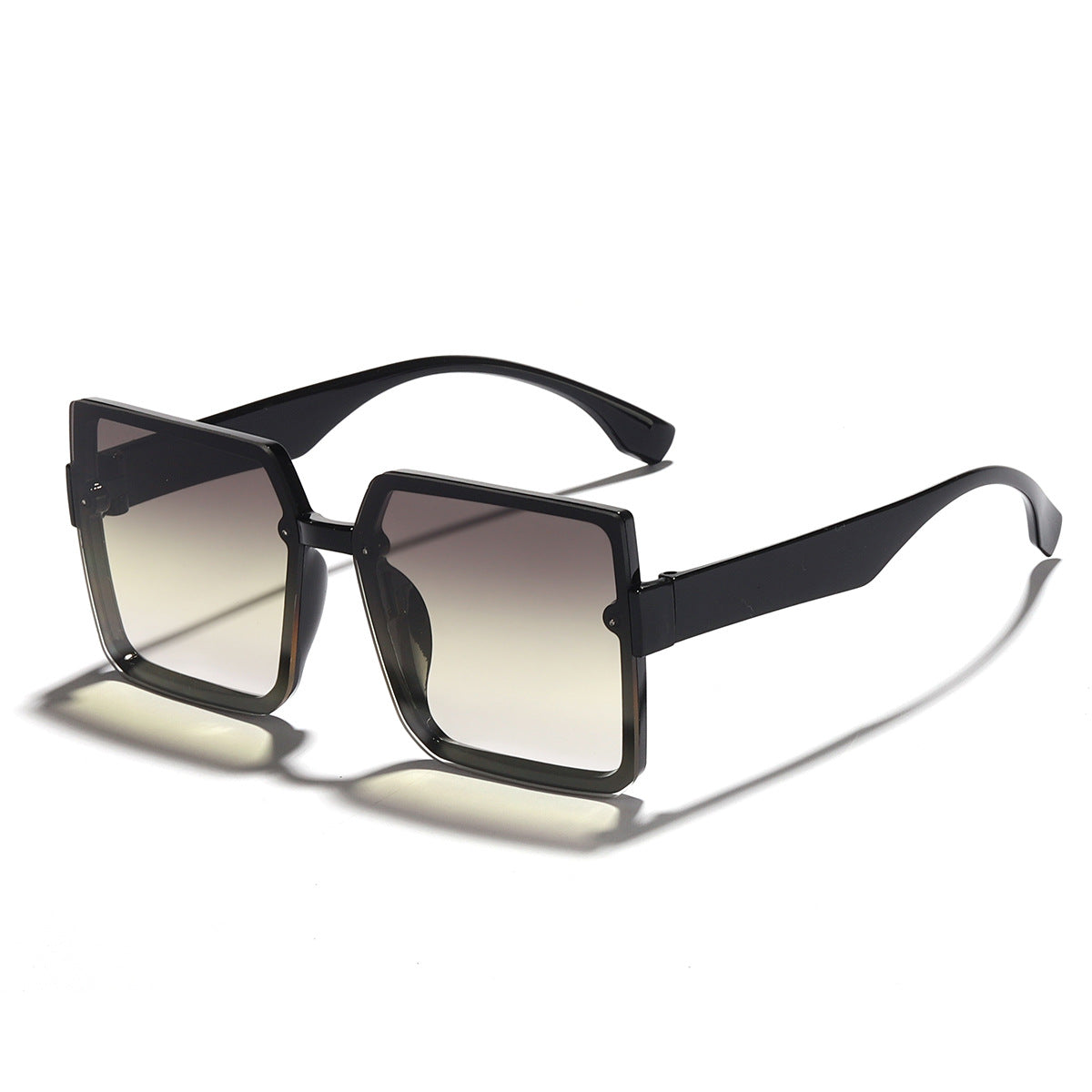 Damen Quadrat-Sonnenbrille mit retro-inspiriertem Design und weichen Gläsern Karnz